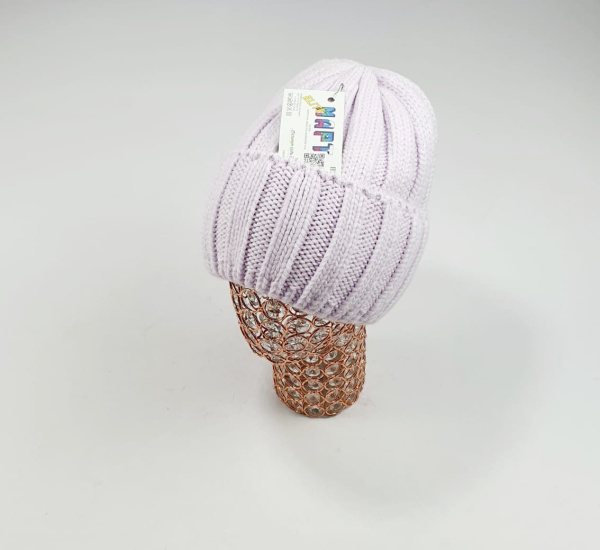 Шапка Март крупновяз. Омега (сирень)